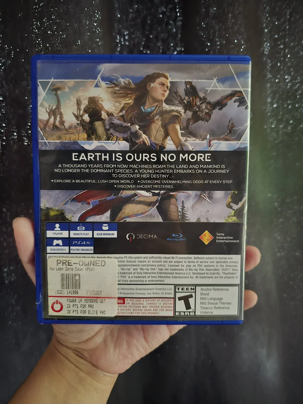 PlayStation PS4 Horizon Zero Dawn (Blue)